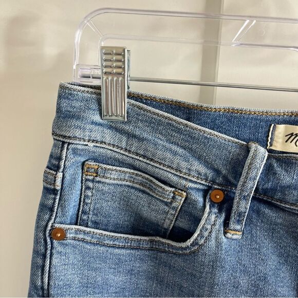 Madewell 9" Mid-Rise Skinny Crop Jeans: Button-Front TENCEL Denim Edition 29 NWT - Picture 8 of 16